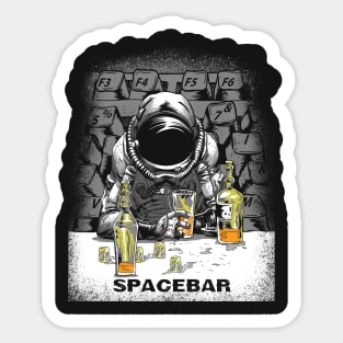 spacebar Sticker